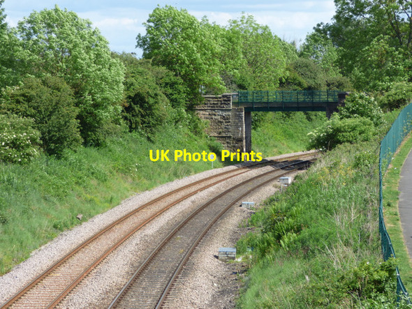 Photo 6"x4" Bridge near Newton Aycliffe railway station Newton Aycliffe c2017