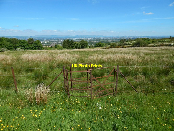 Photo 6"x4" Field gate Glenburn\/NS4761 c2017 P1