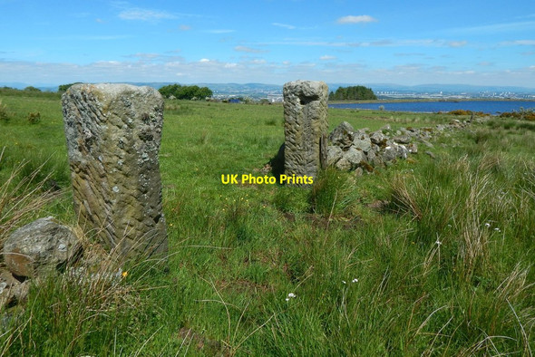 Photo 6"x4" Old gateposts Gateside\/NS4858 c2017