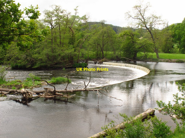 Photo 6"x4" The Horseshoe Falls Llangollen c2017