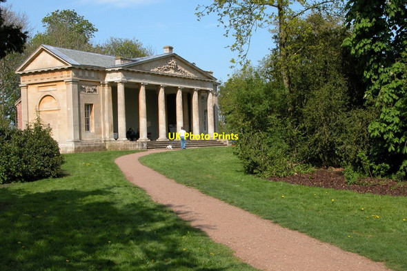 Photo 6"x4" Temple Greenhouse, Croome Park Dunstall Common c2005