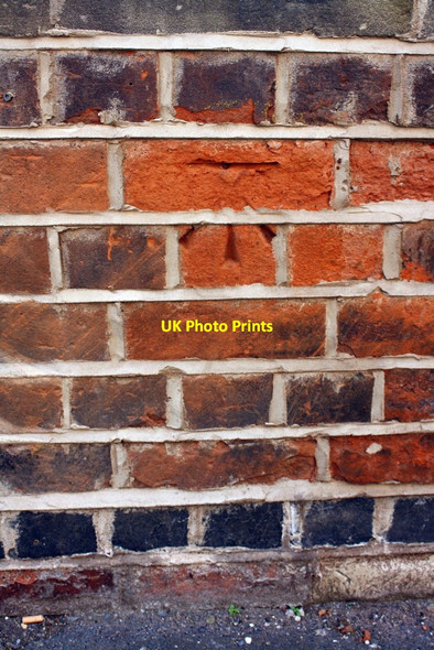 Photo 6"x4" Benchmark on building in Abbey Park Street Leicester c2017