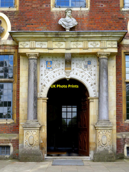 Photo 6"x4" The front door of Ham House Richmond\/TQ1874 c2017