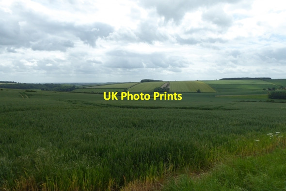 Photo 6"x4" Farmland north of Fimber Fimber c2017