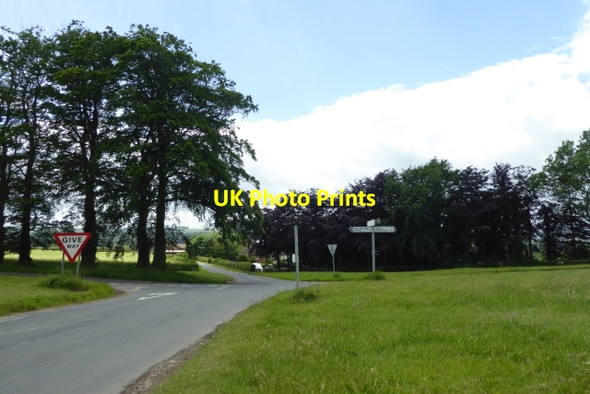 Photo 6"x4" Langton Crossroads Birdsall c2017