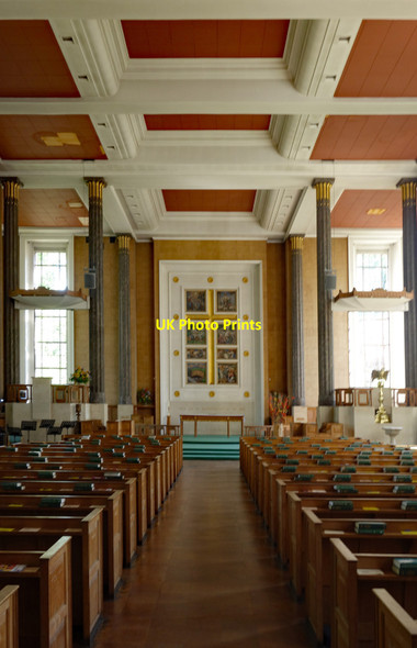 Photo 6"x4" Interior, St Mary's Church, Upper Street, Islington London c2017