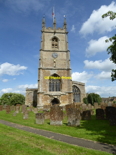Photo 6"x4" Hook Norton church East End\/SP3533 c2017