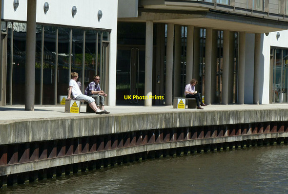 Photo 6"x4" Summer in the City \u00e2\u0080\u0093 At Nottingham One alongside the Nottingham Canal Nottingham\/SK5641 c2017