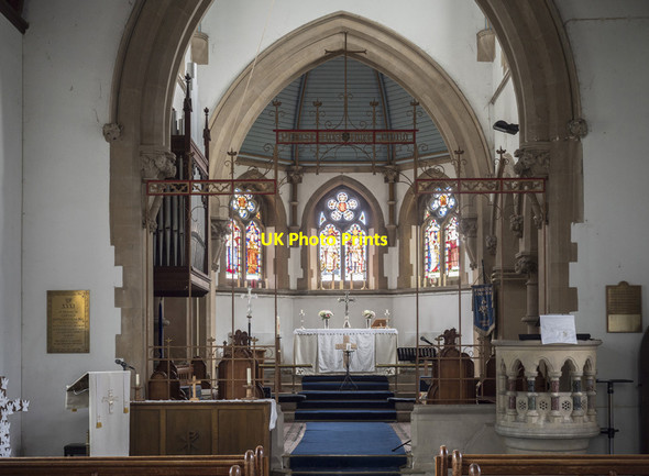 Photo 6"x4" St Peter, Wimblington - Chancel Wimblington c2017