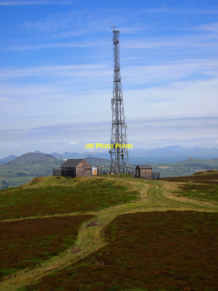 Photo 6"x4" Radio Mast, Mynydd Rhiw Rhiw\/SH2228 c2017