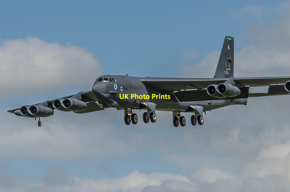Photo 6"x4" B52 at Fairford Fairford c2017