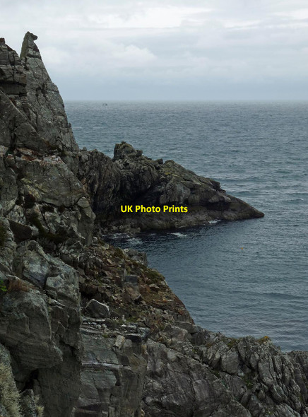 Photo 6"x4" Coastline to the north of Mol an Eich, Isle of Lewis Calbost c2017