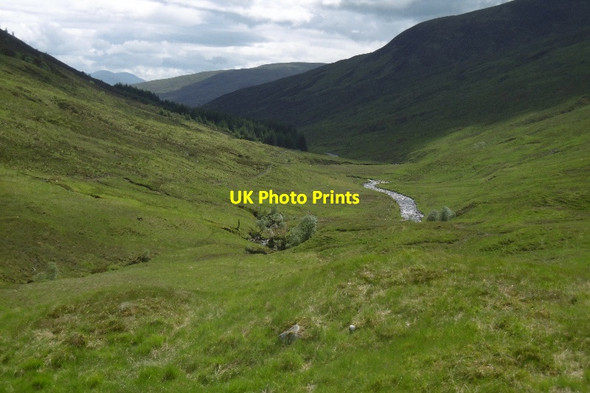 Photo 6"x4" Gleann Cia-aig Abhainn Chia-aig c2017