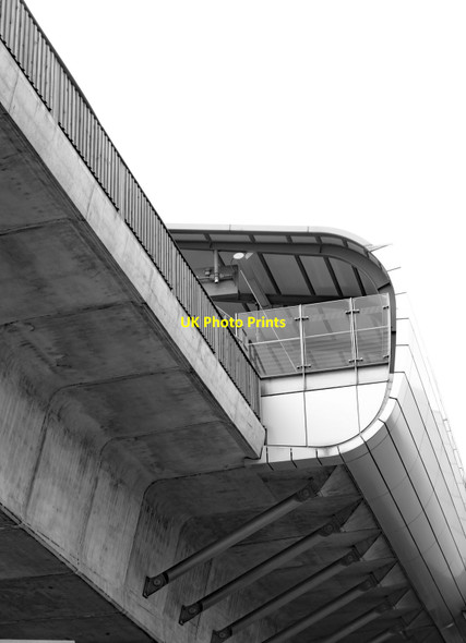Photo 6"x4" Pontoon Dock DLR Station Woolwich c2017
