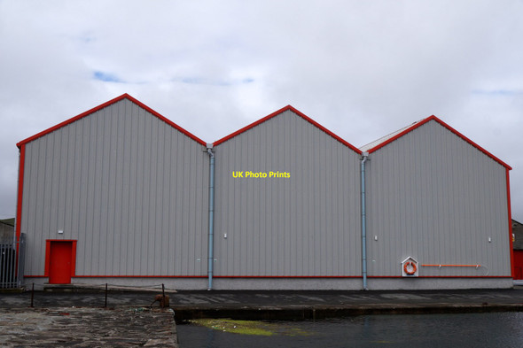 Photo 6"x4" Sheds at Hay's Dock, Lerwick Lerwick c2017