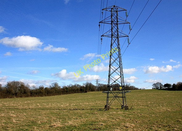 Photo 6"x4" Pylons near Brotheridge Green Gilver's Lane c2009