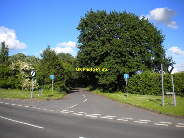 Photo 6"x4" West end of Fox Hill Road, Roughley Moor Hall\/SP1298 c2017