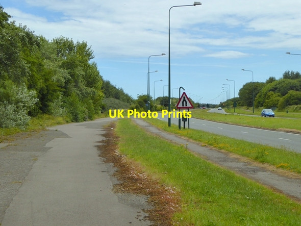 Photo 6"x4" Trunk Road, Redcar Dormanstown c2017