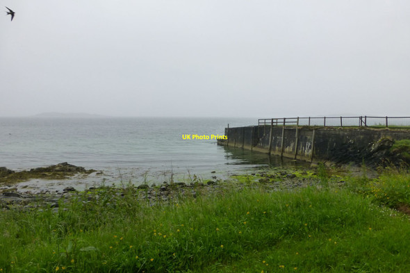 Photo 6"x4" Jetty at Carraig Mhic Illiomhair Leargybreck c2017