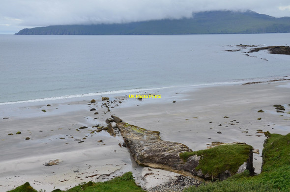 Photo 6"x4" Singing Sands beach, Eigg Cleadale c2017