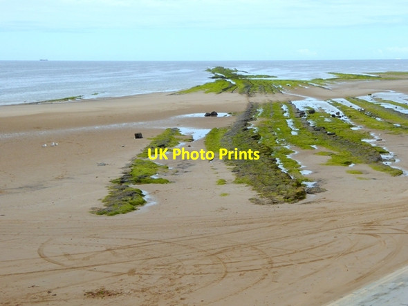 Photo 6"x4" Redcar Rocks Redcar\/NZ6124 c2017