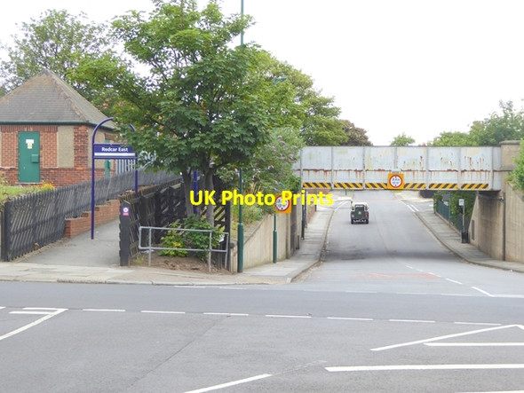 Photo 6"x4" Redcar East station Redcar\/NZ6124 c2017