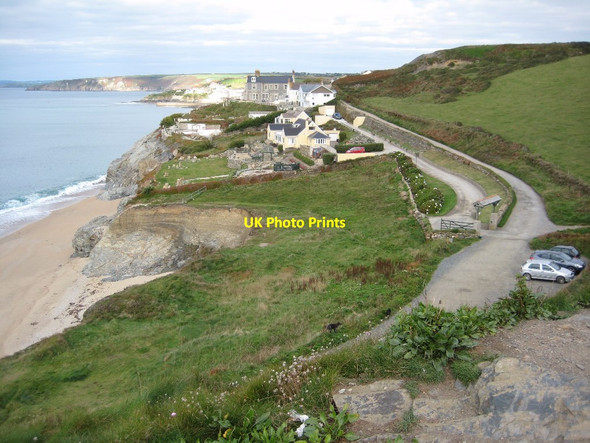 Photo 6"x4" On the edge of Porthleven Porthleven c2010