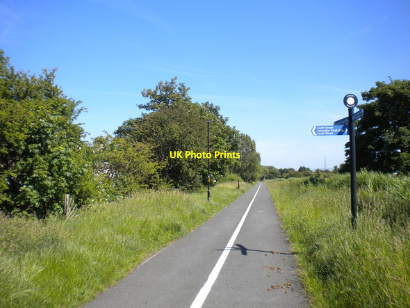 Photo 6"x4" Croft Street junction, Lancashire Coastal Way Morecambe c2017