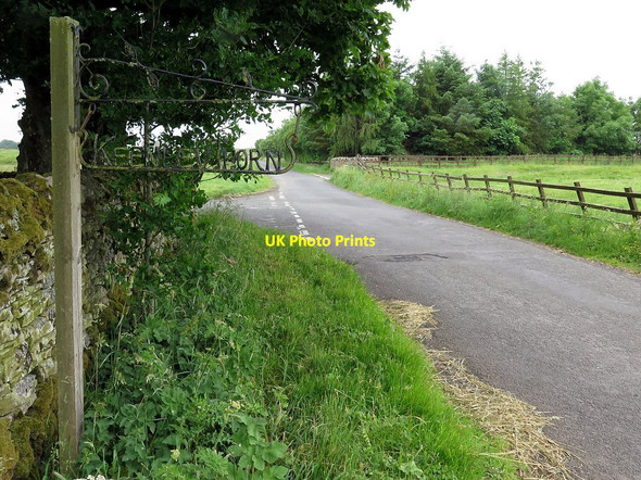 Photo 6"x4" Minor road near Keenley Thorn Keenley c2017