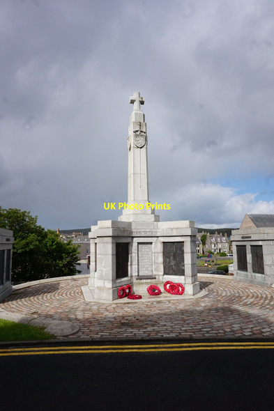 Photo 6"x4" Shetland War Memorial Lerwick c2017