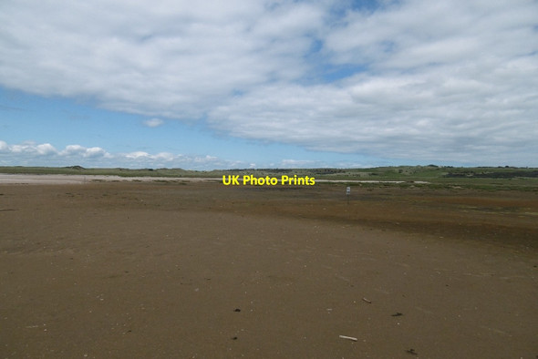 Photo 6"x4" Current shoreline, Aberlady Bay Craigielaw c2017