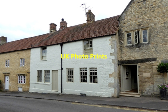 Photo 6"x4" Cottages on Sheep Fair Lane Marshfield\/ST7773 c2017