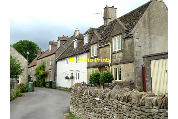 Photo 6"x4" Houses on Little End, Marshfield East End\/ST7873 c2017