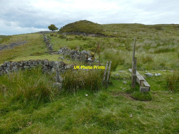 Photo 6"x4" Stile in a fence Strone\/NS2974 c2017