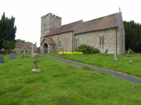 Photo 6"x4" Silvington church Silvington c2017