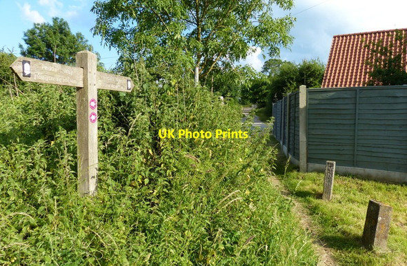 Photo 6"x4" The Peddars Way at Harpley Dams Harpley\/TF7825 c2017