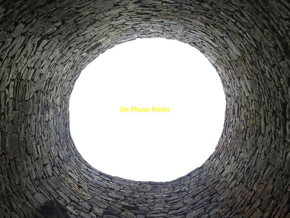 Photo 6"x4" Inside Allen Smelt Mill Chimney Ninebanks c2017