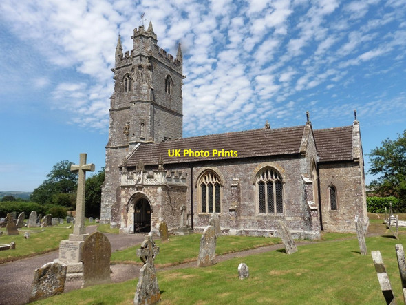 Photo 6"x4" St James Church, Talaton Newtown\/SY0699 c2017