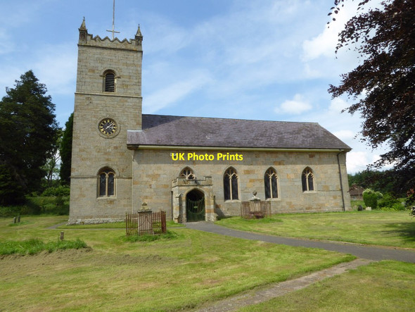Photo 6"x4" Hopton Wafers church Hopton Wafers c2017