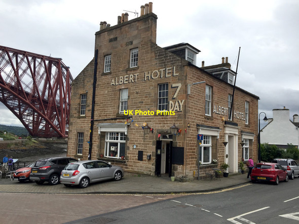 Photo 6"x4" Albert Hotel, North Queensferry Queensferry\/NT1278 c2017