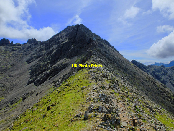 Photo 6"x4" NW Ridge of Bruach na Frithe Bruach na Frithe c2017