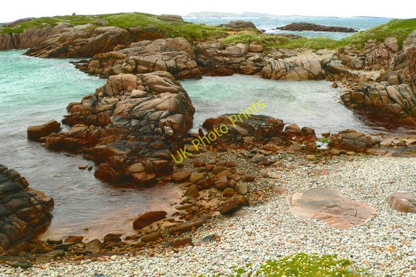 Photo 6"x4" Inishfree Bay - Tidal Pools Braade c2005 P1