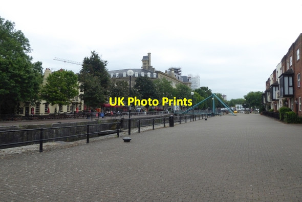 Photo 6"x4" Path to Bathurst Basin Bedminster c2017