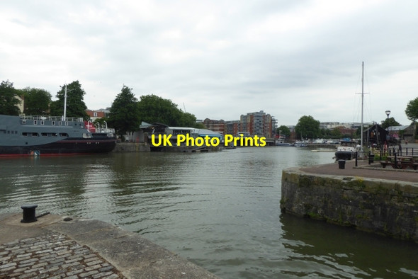 Photo 6"x4" Entrance to Bathurst Basin Bedminster c2017