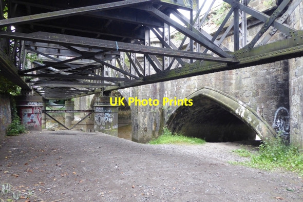 Photo 6"x4" Under the railway Netham c2017