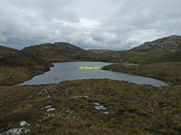Photo 6"x4" Loch na h-Airigh, Isle of Lewis Calbost c2017