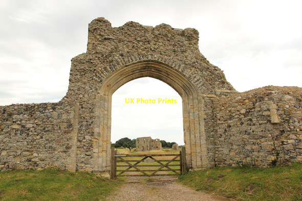 Photo 6"x4" Dunwich Friary Dunwich c2017 P1