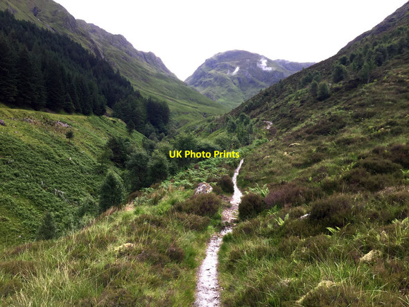 Photo 6"x4" Footpath in Gleann Ch\u00c3\u00b2inneachain Gleann Ch\u00f2inneachain c2017