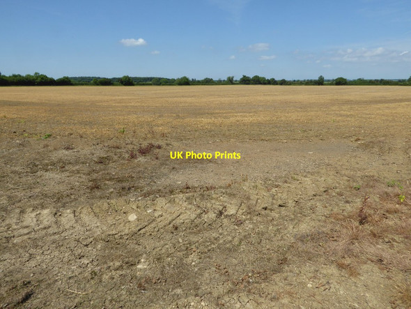 Photo 6"x4" Uncultivated field Hatherop c2017