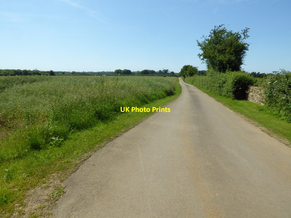 Photo 6"x4" Country road to Ablington Arlington\/SP1006 c2017